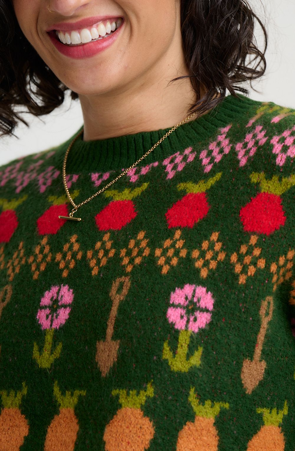 Green Allotment Laverne Jumper