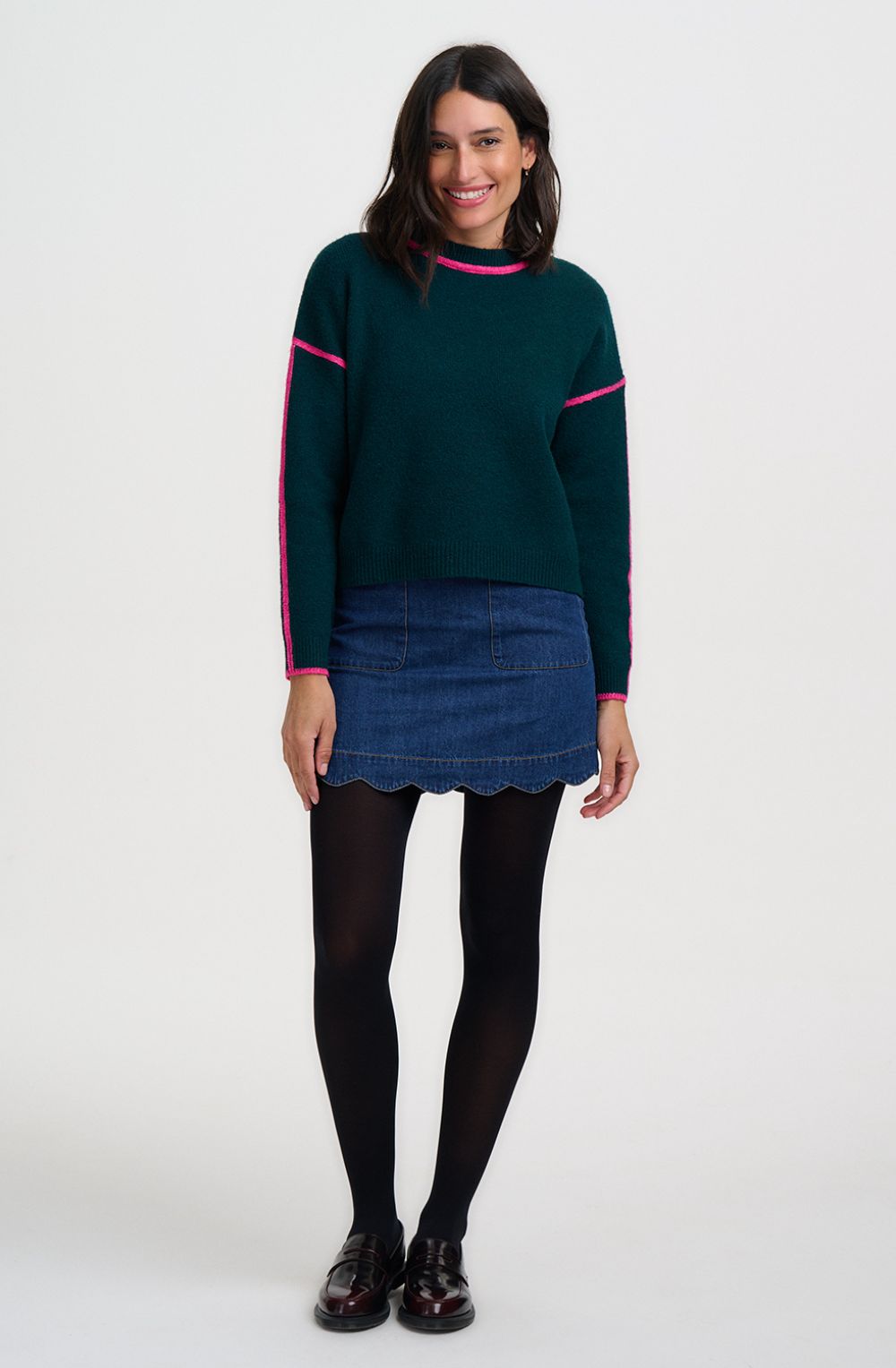 Jade Pink Rozalia Jumper