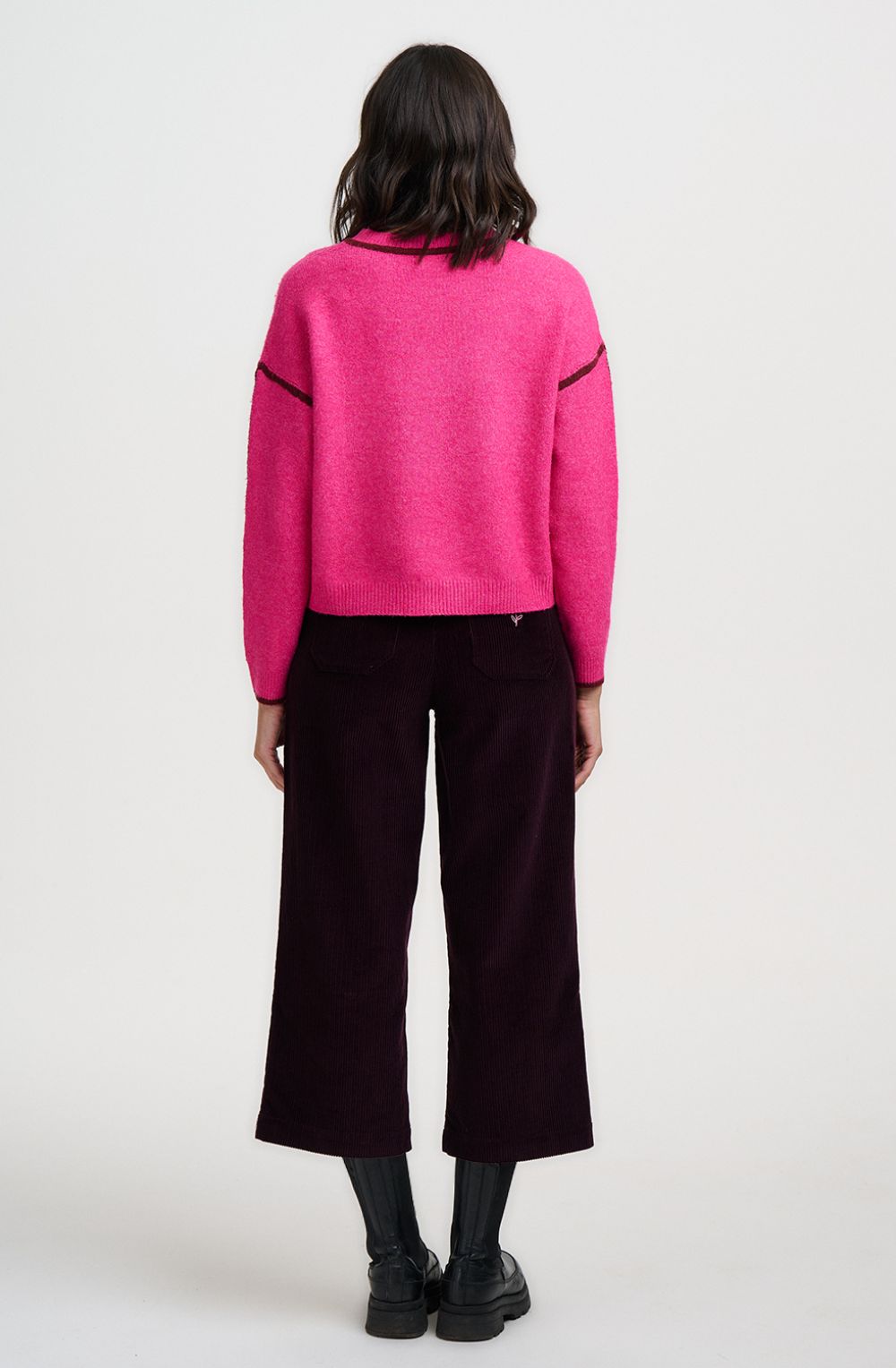Pink Burgundy Rozalia Jumper
