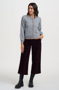 Grey Glinda Gold Heart Cardigan