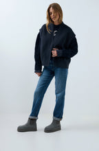 Dark Blue Denim Straight Fit jeans