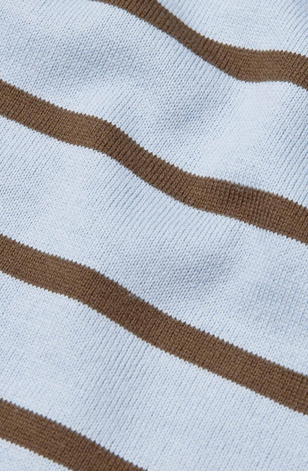 Zen Blue Striped Nurolliea Sweatshirt Jersey Dress