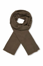 Ava Slate Black Brown Scarf