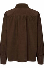 Irithiel Slate Black Brown Fine Cord Shirt