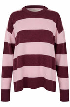 Fig and Pink Striped Florindo Jumper