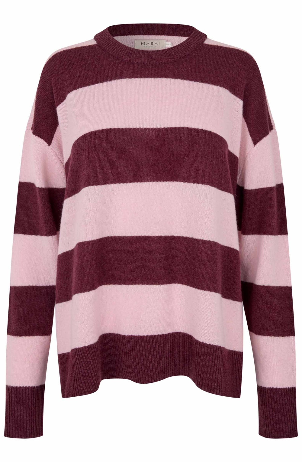 Fig and Pink Striped Florindo Jumper