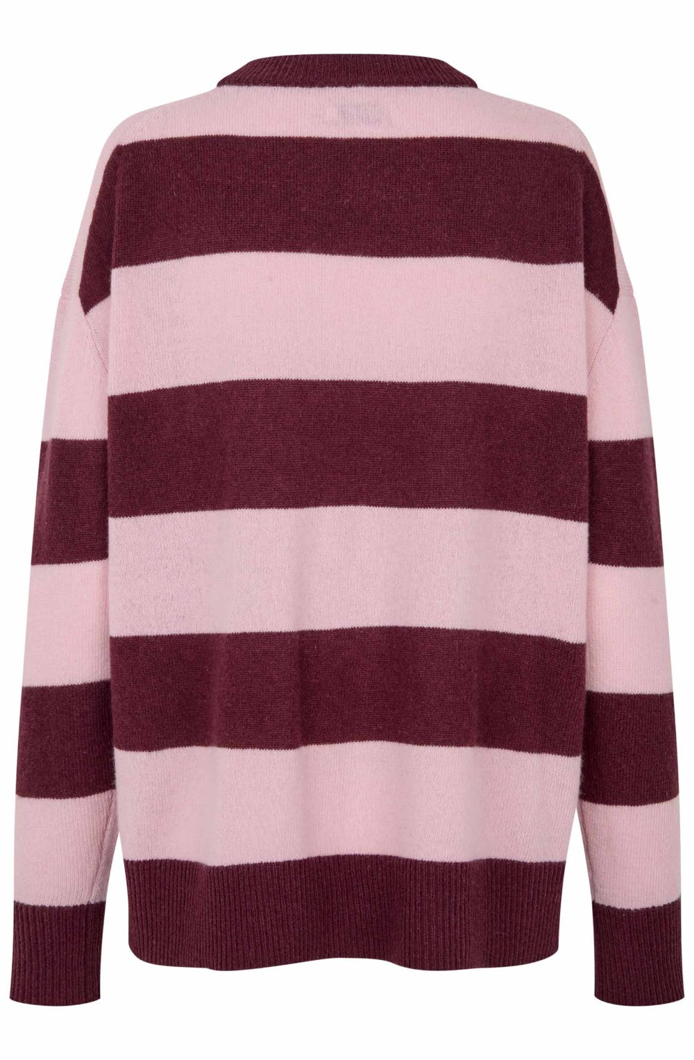 Fig and Pink Striped Florindo Jumper