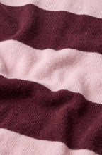 Fig and Pink Striped Florindo Jumper