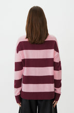 Fig and Pink Striped Florindo Jumper