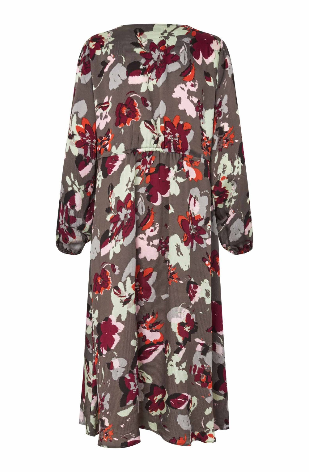 Fig Floral Silk Touch Nareen Dress