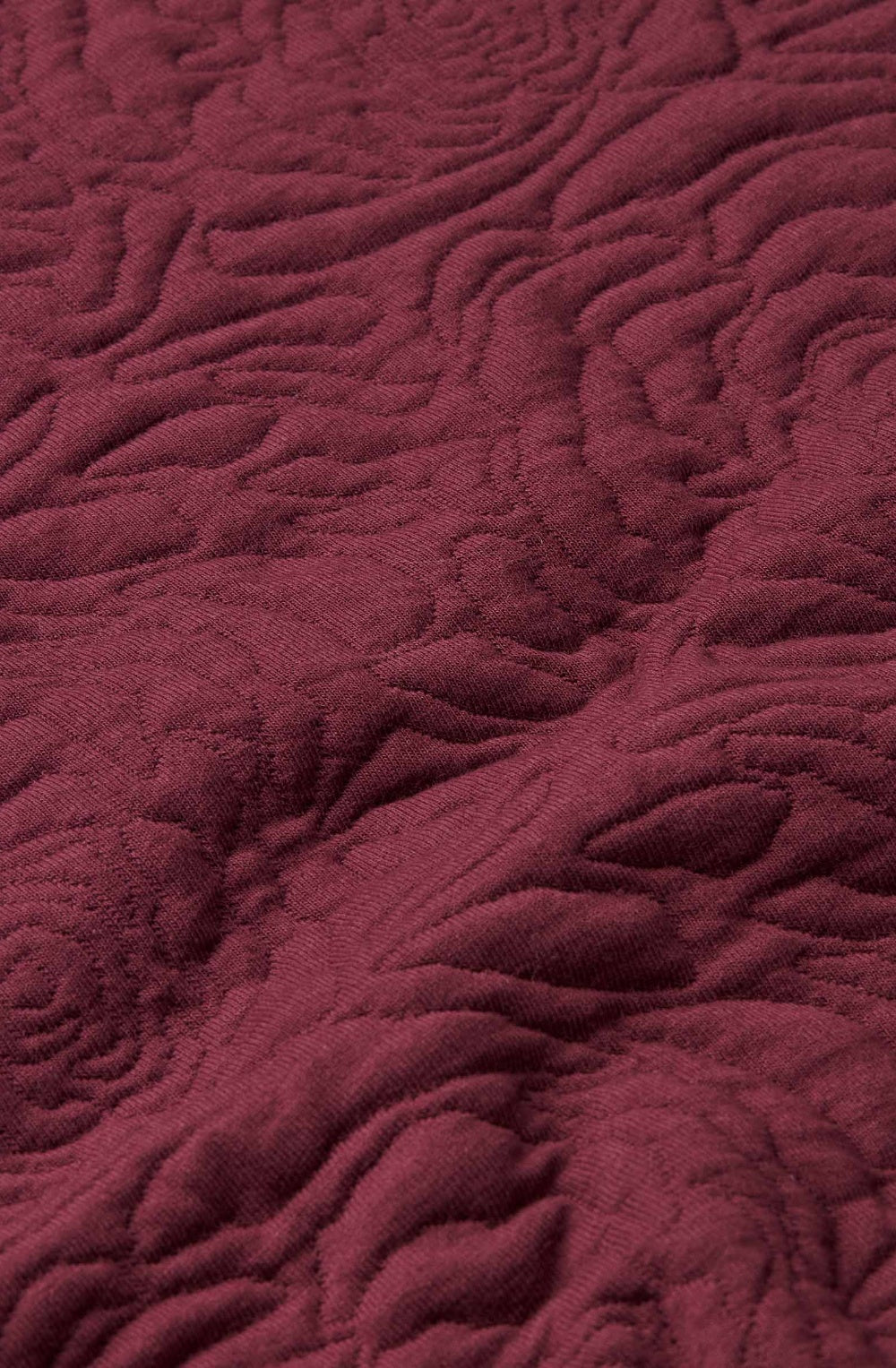 Fig Dulcia Quilted Floral Top