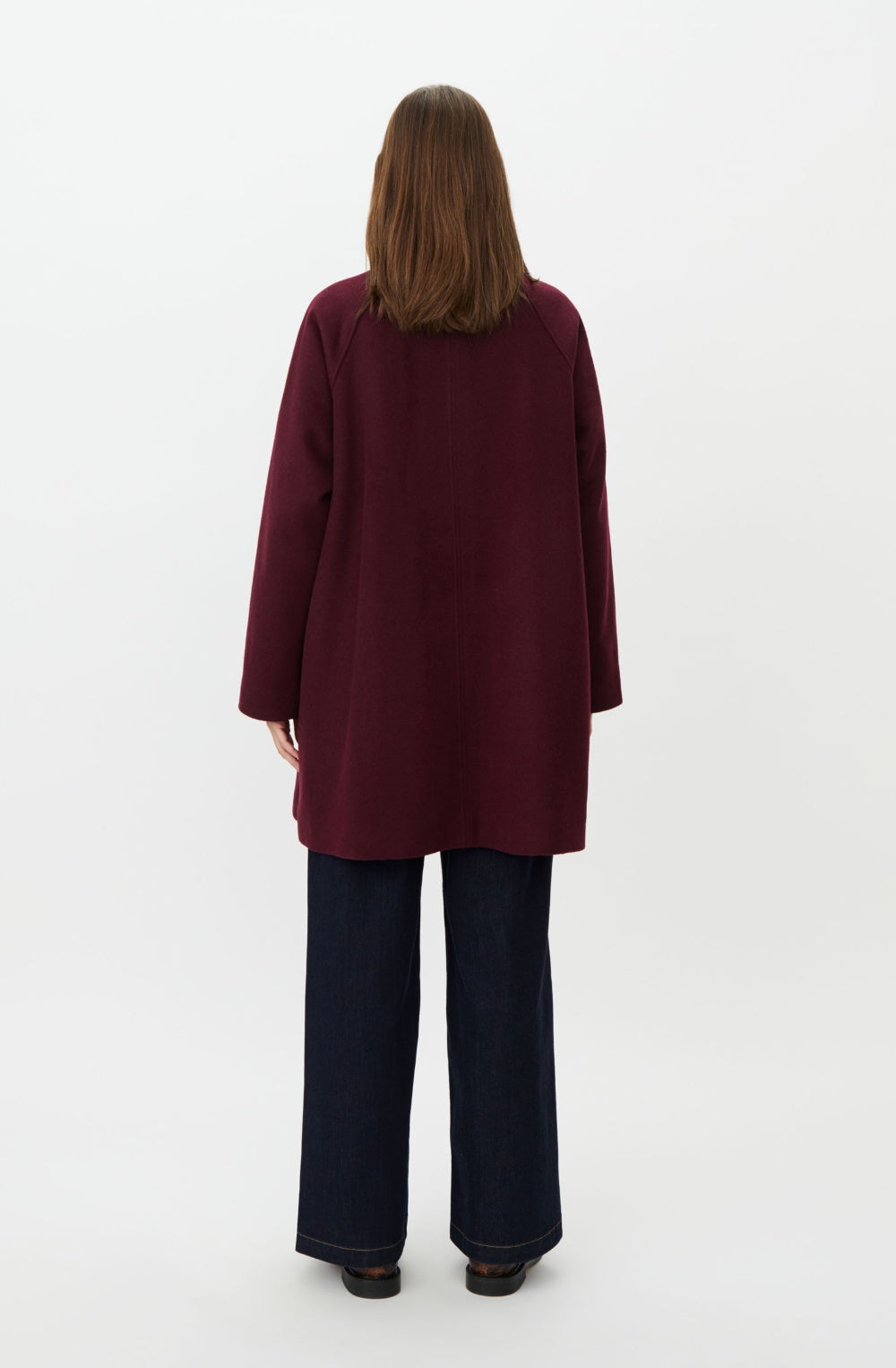 Fig High Collar Thorlen Coat