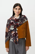 Magnet Fig Floral Anea Wool Scarf