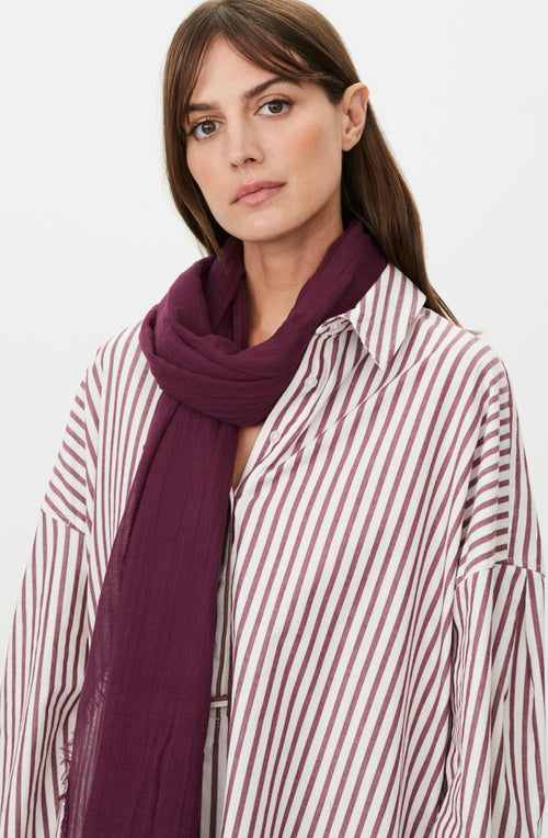 Ava Fig Scarf
