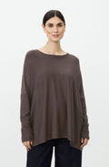 Fanasi Slate Black Brown Knit Jumper