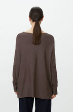 Fanasi Slate Black Brown Knit Jumper