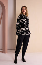 Black Pleated Pocket Cuffed Trousers