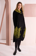 Avocado & Black Contrasting Snood