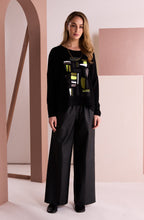 Oversized Bold Front Design Top