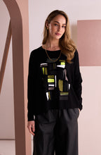Oversized Bold Front Design Top