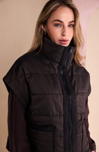 Chocolate Quilted Waistcoat