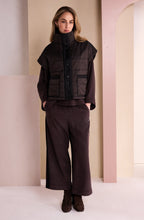 Chocolate Quilted Waistcoat