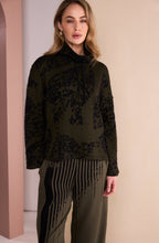 Black & Thyme Dappled Print Jumper