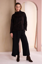 Chocolate Dappled Print Jumper