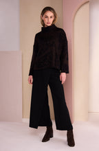 Chocolate Dappled Print Jumper