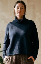 Notte Navy Moyet Jumper by Mama B.