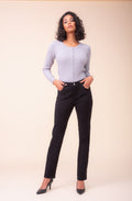 Black Straight Leg Jeans