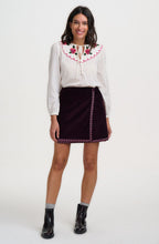 Bloom Rose Nessie Scallop Collar Blouse
