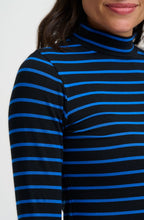 Blue Striped Annika Jersey Top