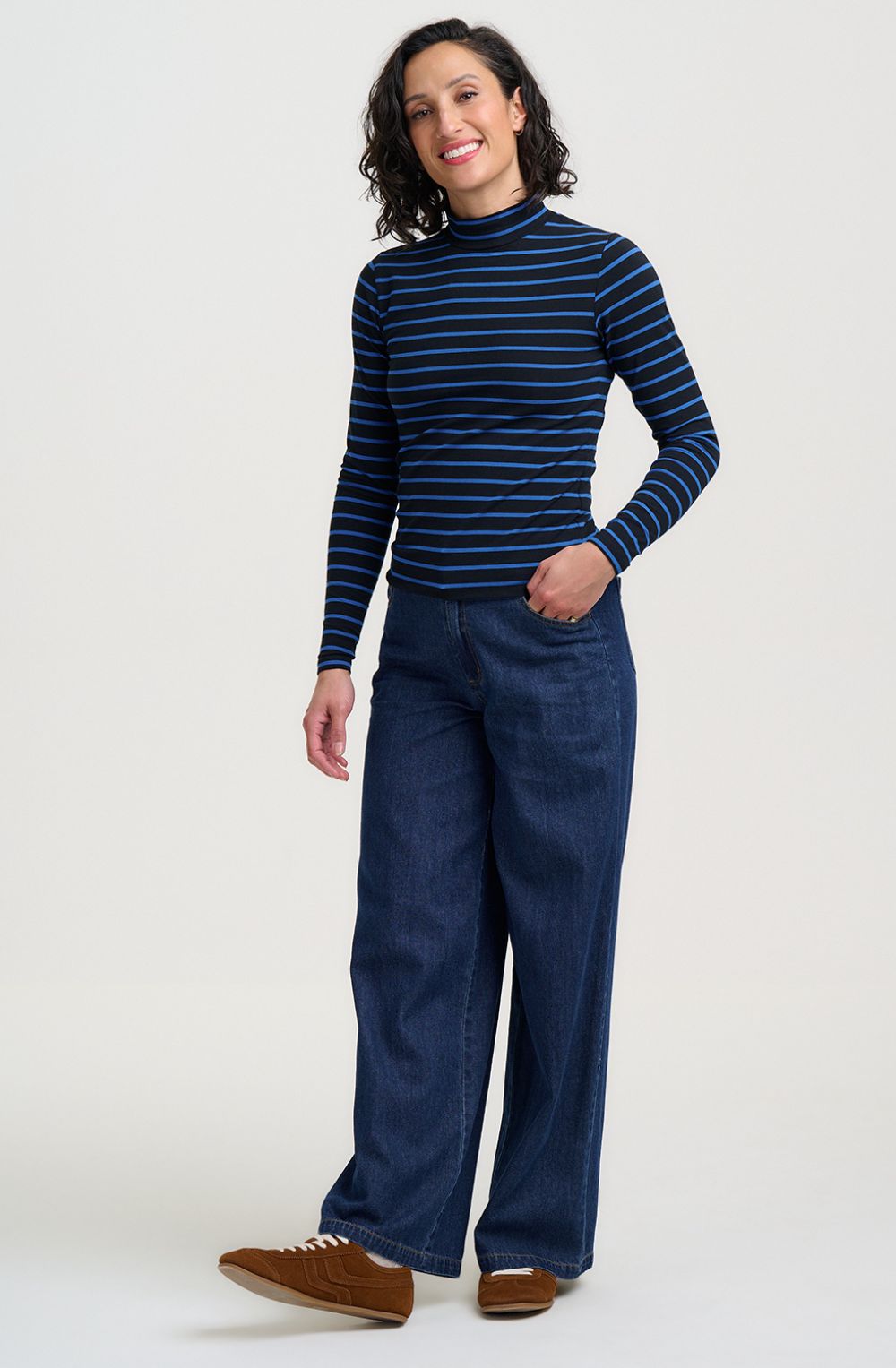 Indigo Justina Wide Leg Jeans