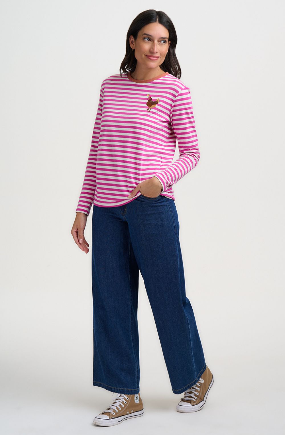 Indigo Justina Wide Leg Jeans