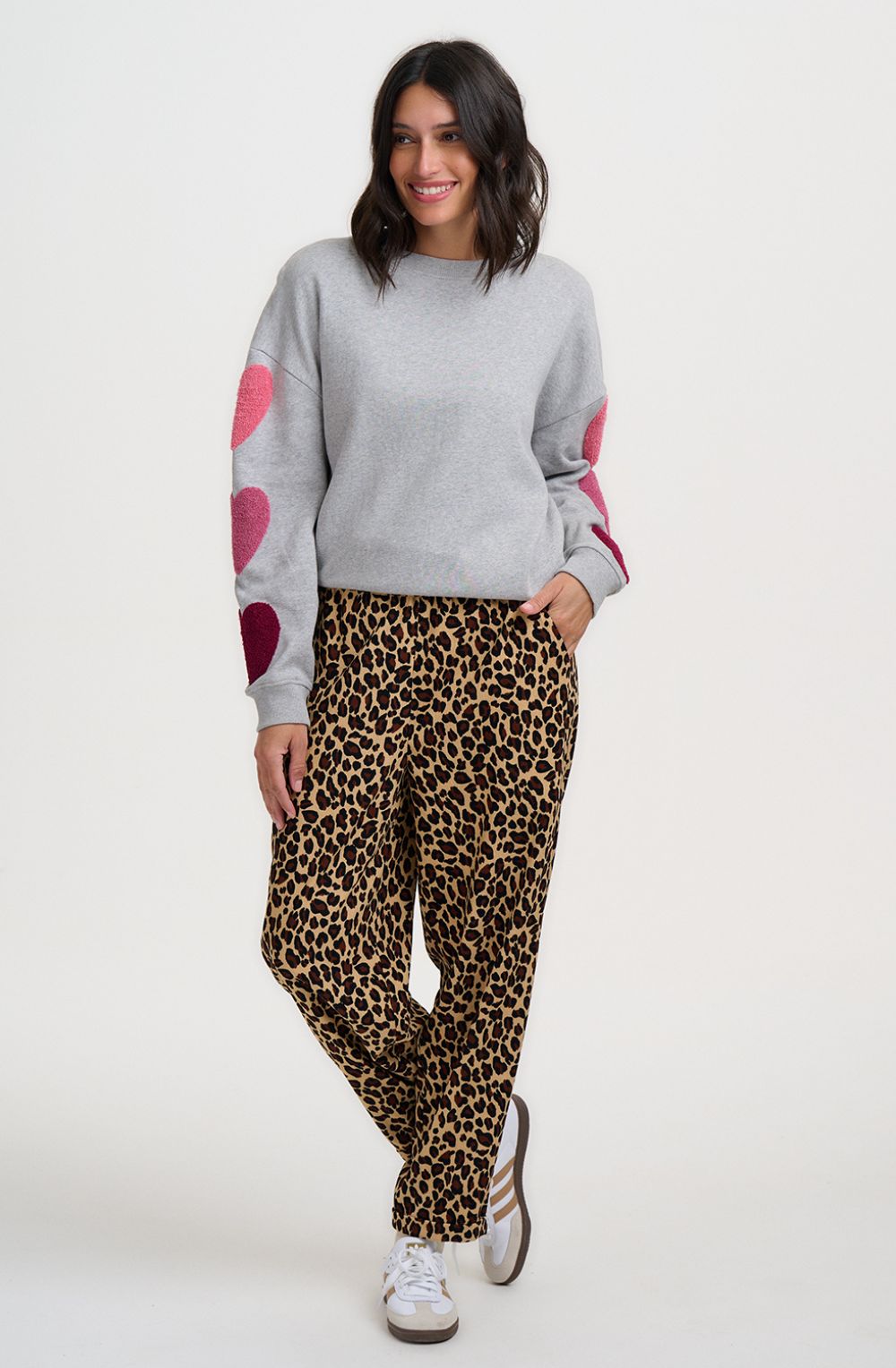 Brown Leopard Vonnie Corduroy Trousers