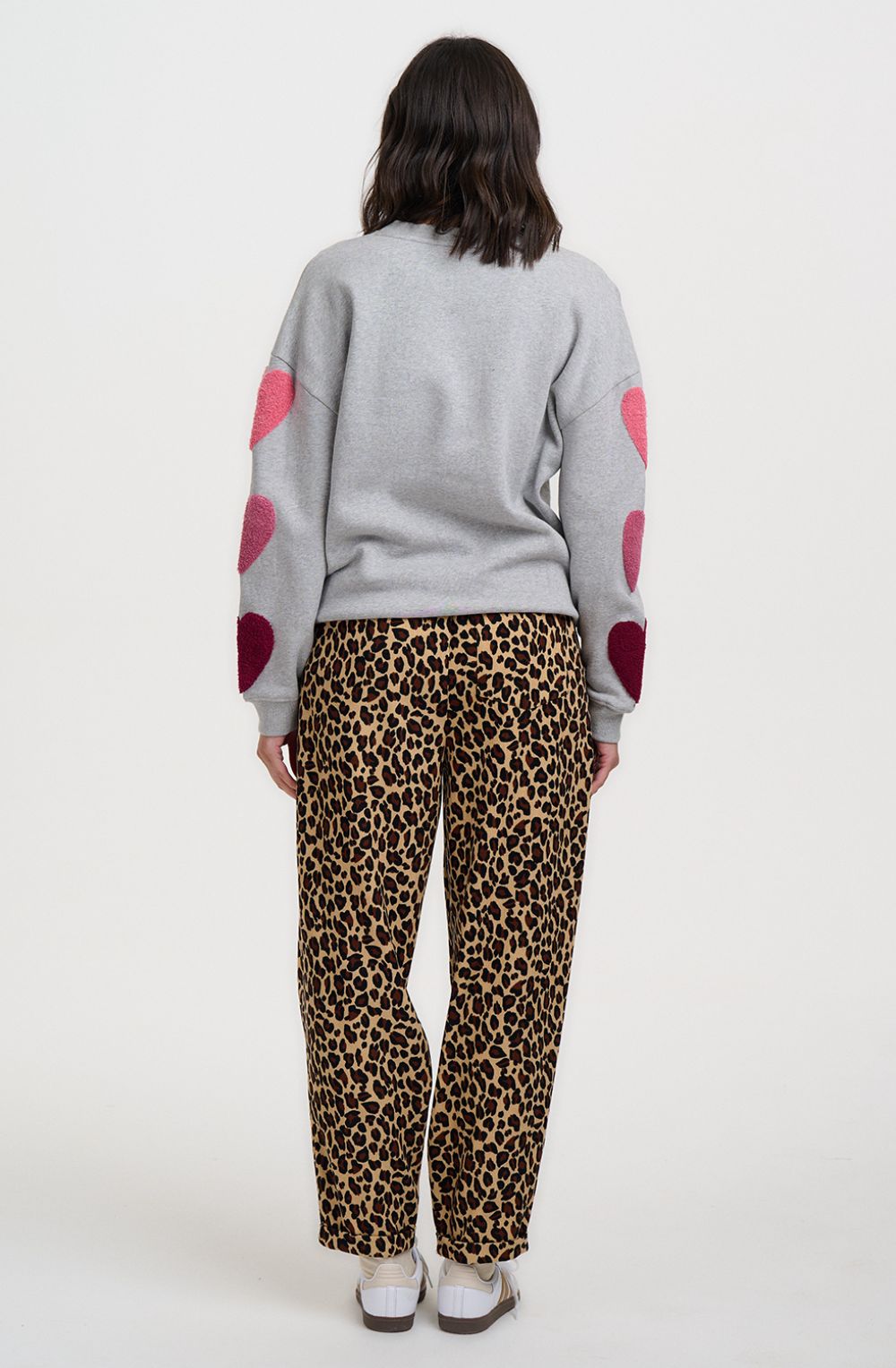Brown Leopard Vonnie Corduroy Trousers