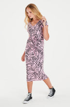 Amy Pink Animal Print Dress