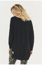 And Black Jersey Top