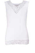 Angel Daisy White Lace Top