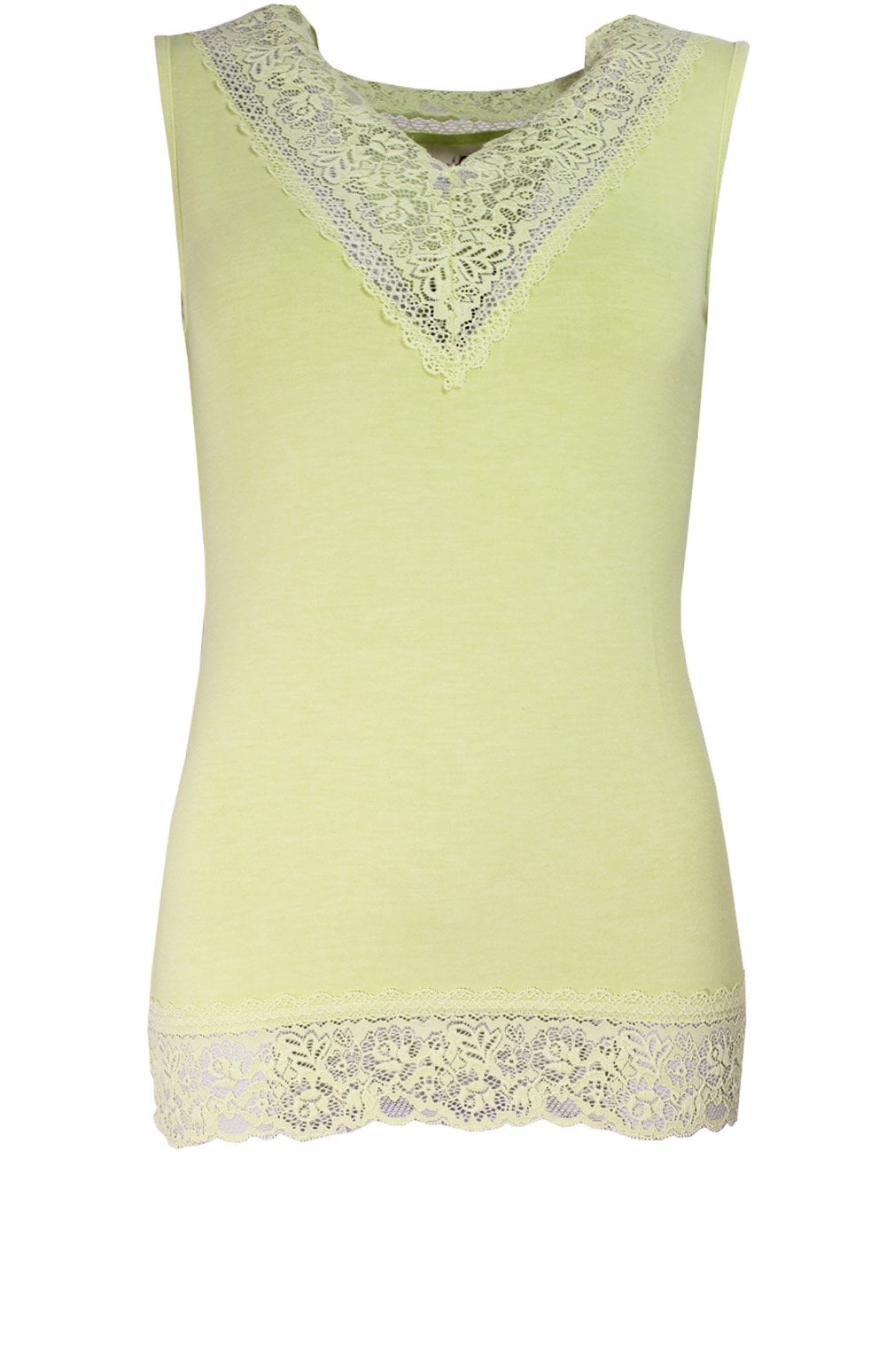 Angel Green Lace Detailed Top