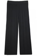 Black Jersey Culotte Pants