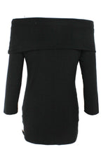 Black Off The Shoulder Top