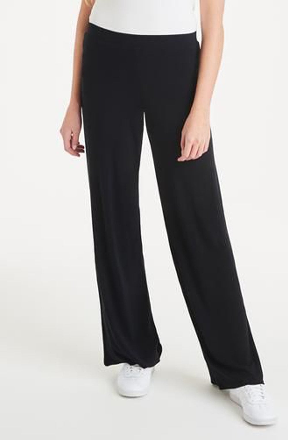 Black Pally Palazzo Trousers