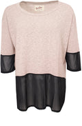 Chiffon Paneled Top