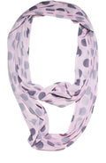 Chiffon Spot Print Snood