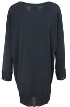Dora Charcoal Jersey Top