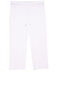 Ellie Daisy White Jersey Culotte Pants