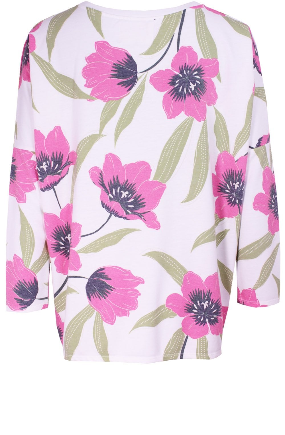 Fern Floral Print Top