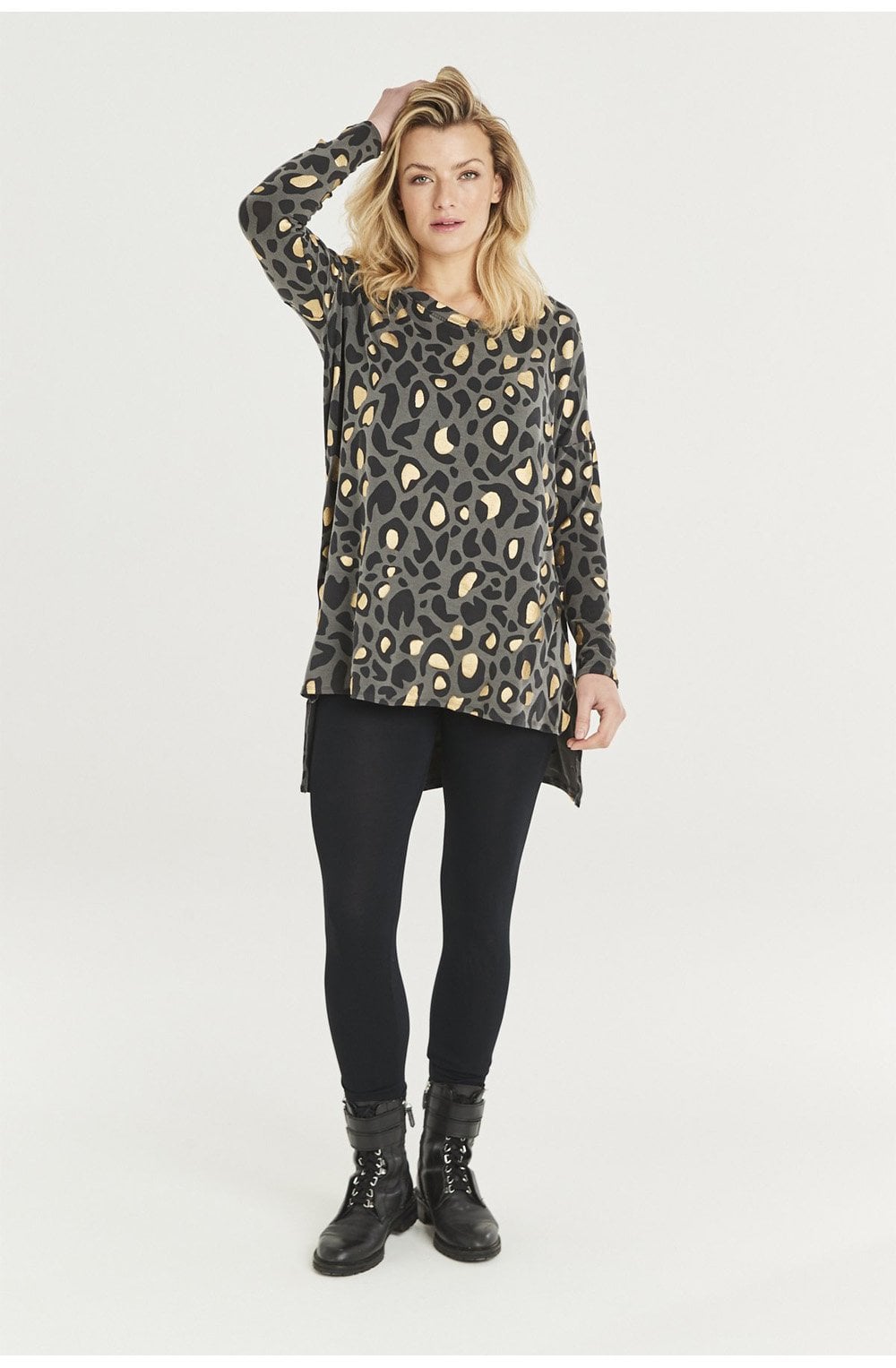 Gloria Animal Print Top